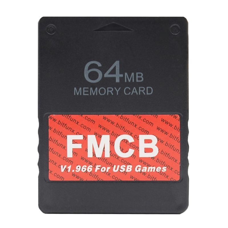 Retro Gaming Usb Stick - FMCB V1.966メモリカード フラッシュスティック SDカード USBゲーム用 PS1ビデオゲームコンソール対応