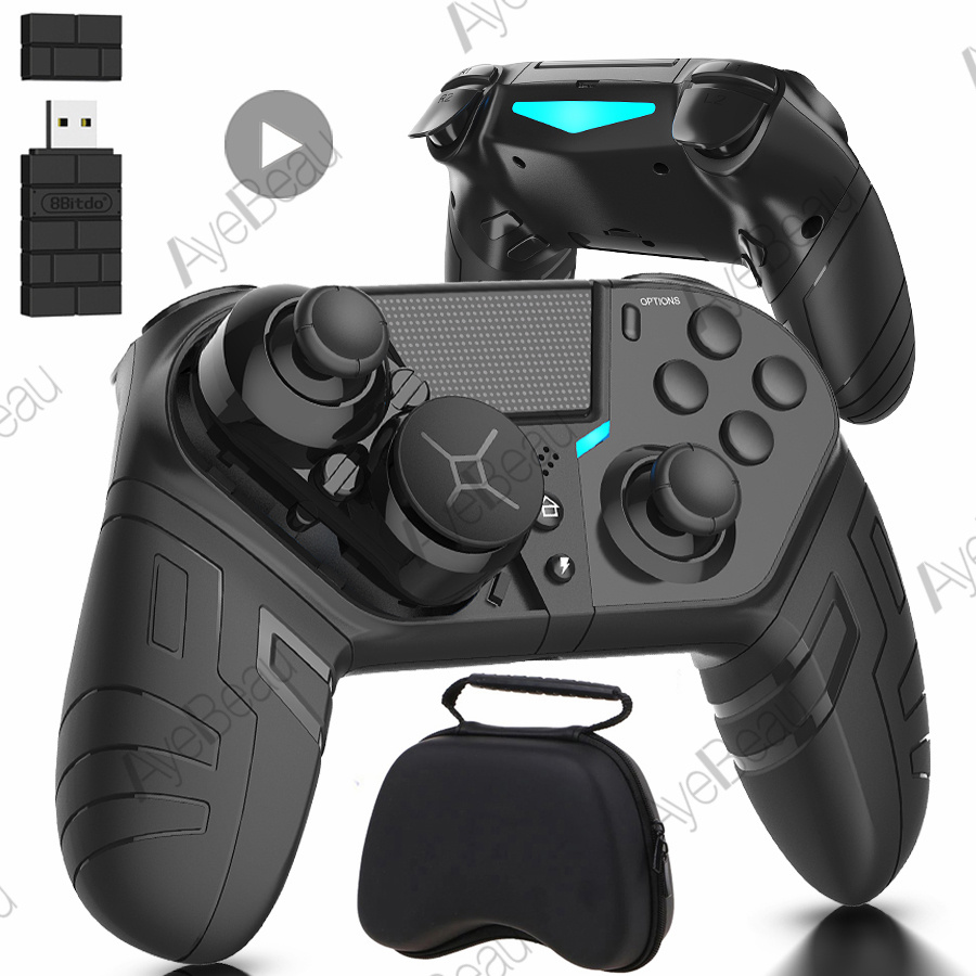 Retro Gaming Vr - ワイヤレスBluetooth有線USBコントローラー プレイステーションPS4 3 PS4 PS3 AndroidモバイルPC対応