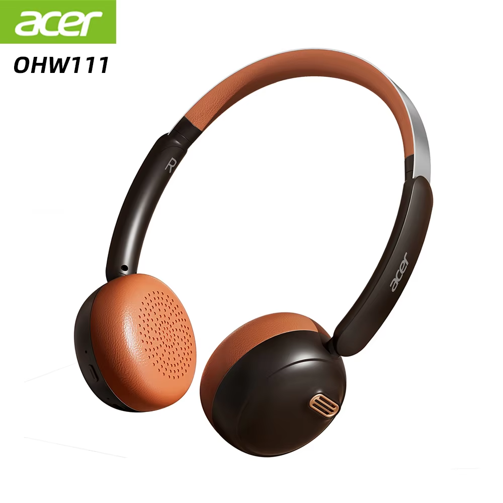 Retro Gaming Cable - エイサー OHW111 Bluetooth ヘッドフォン INS レトロスタイルオーバーイヤーワイヤレスイヤホン