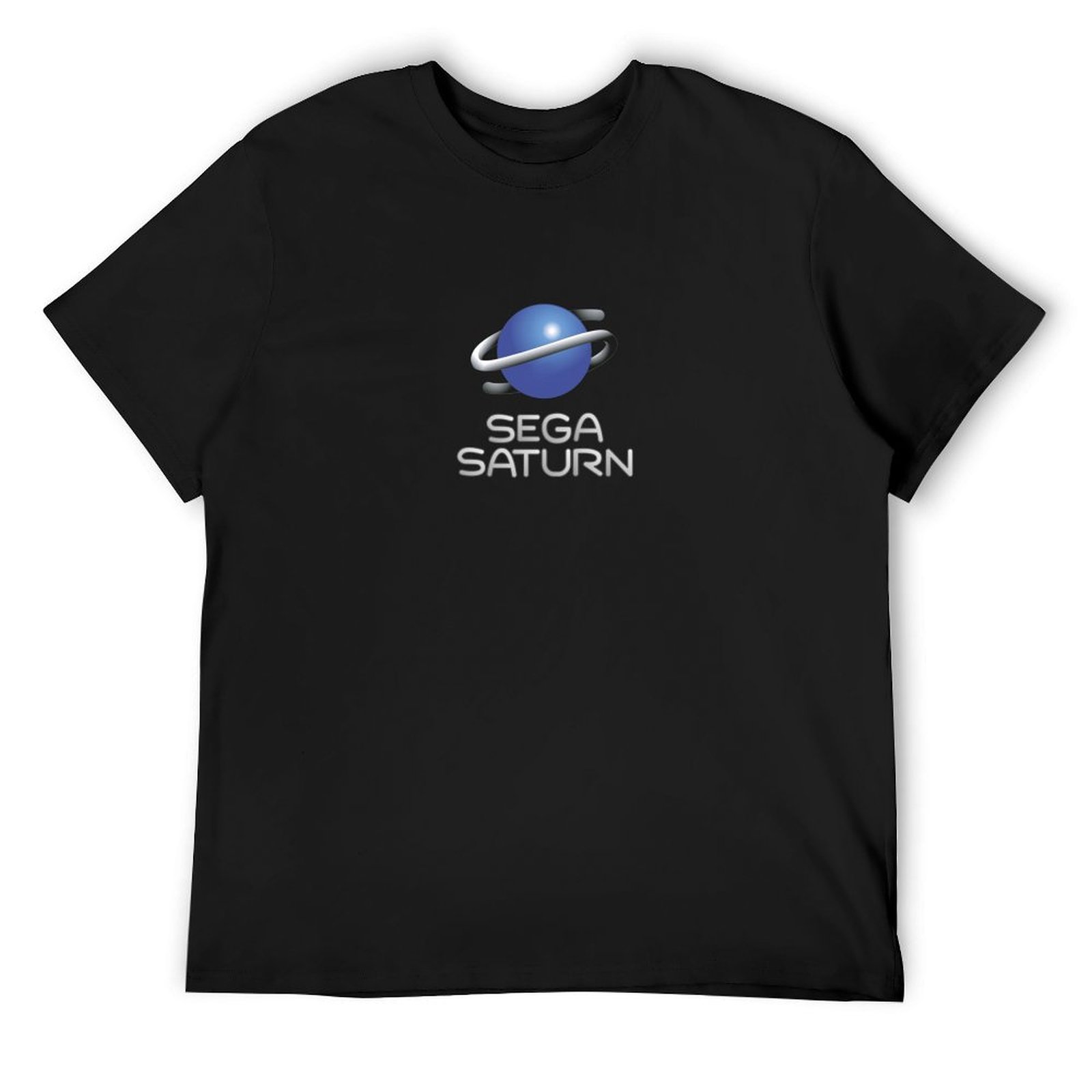 Retro Gaming Aesthetic - セガサターンレトロビデオゲーム会社ロゴクリーン Tシャツヴィンテージグラフィック tシャツ速乾性ファッションシャツシャツ男性グラフィック