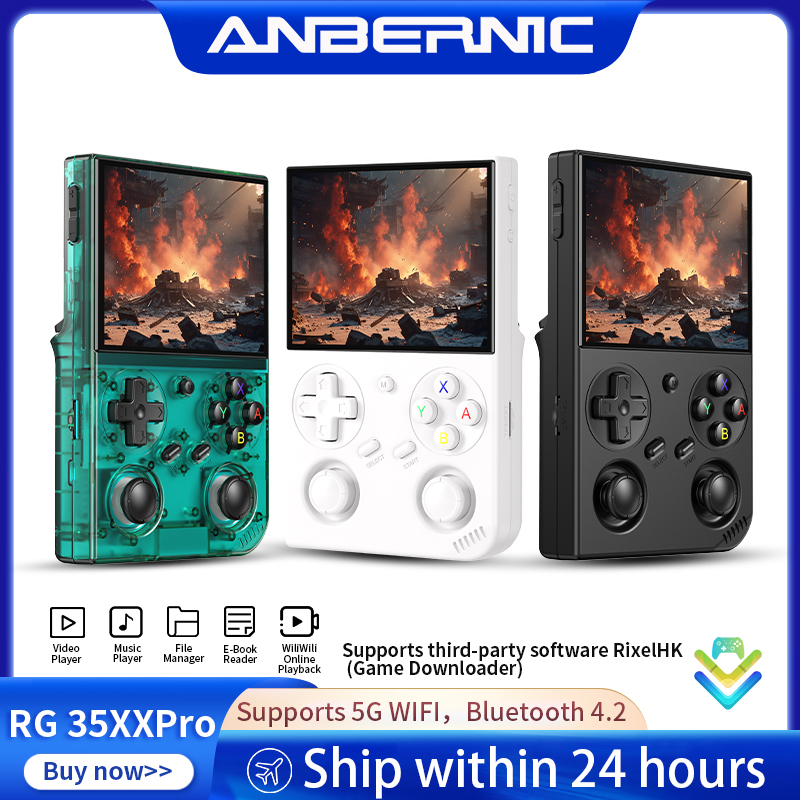 Retro Gaming Linux - Anbernic RG35XXPro レトロハンドヘルドゲーム機 RG35XX Pro ゲーミングプレイヤー