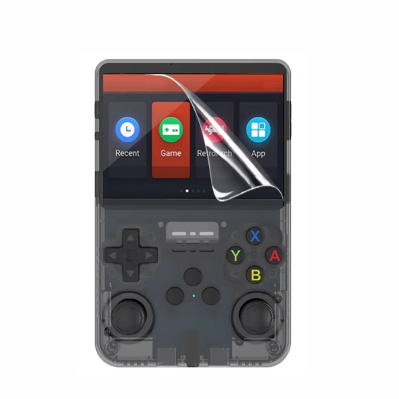 Console Retro Gaming Portable - 3 個 TPU ソフトフィルムスクリーンプロテクター保護カバー R36S/R36H/R36 プロレトロハンドヘルドゲームコンソール保護アクセサリー
