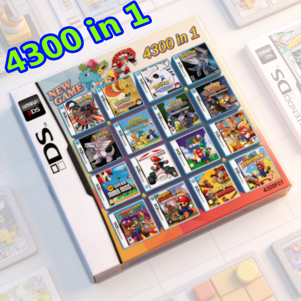 ポケモンをテーマにしたマルチゲームカートリッジ（DS/3DS - Console Retro Gaming Portable のレビューと価格