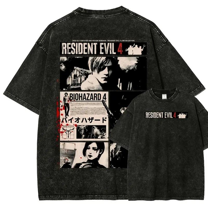 ゲームバイオハザードカール・ハイゼンベルグプリント Tシャツ - Retro Gaming Aesthetic のレビューと価格
