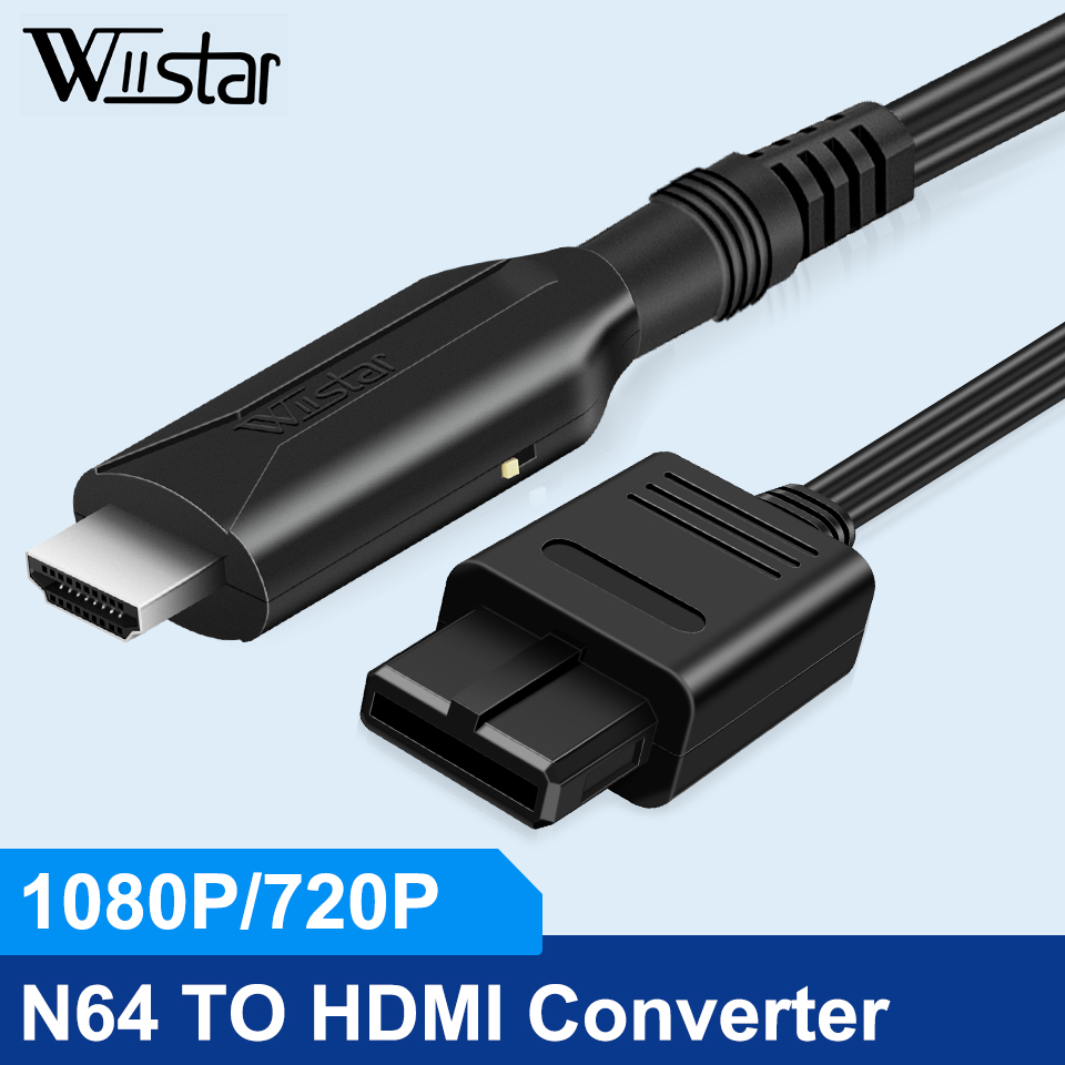 ケーブルアダプターn64-HDMI互換,Nintendo 6 - Retro Gaming Cable のレビューと価格