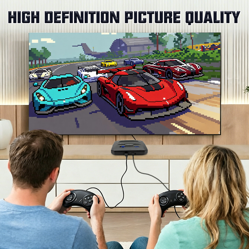16ビットレトロゲームコンソール4K HDゲーム機（セガジェ - Retro Gaming Cable のレビューと価格