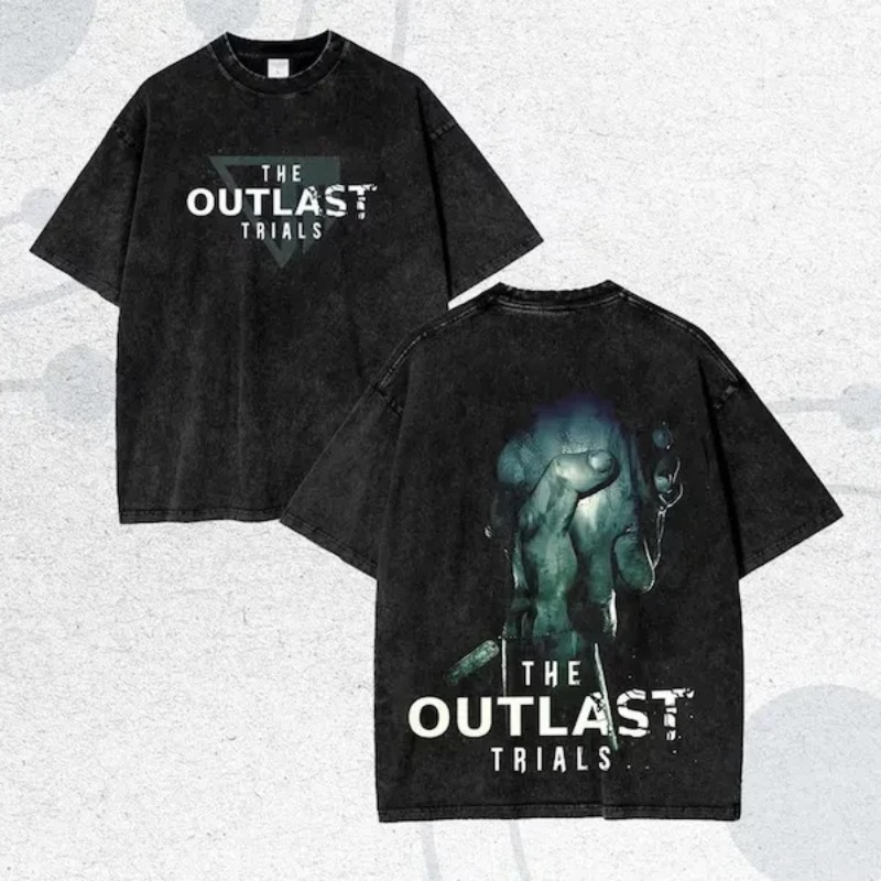 The Outlast Trials ゲーム Tシャツ ヴィ - Retro Gaming Aesthetic のレビューと価格
