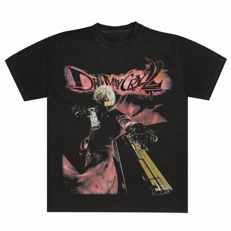 デビルメイクライ 2 ダンテ Tシャツ ゲームテーマギフト  - Retro Gaming Aesthetic のレビューと価格