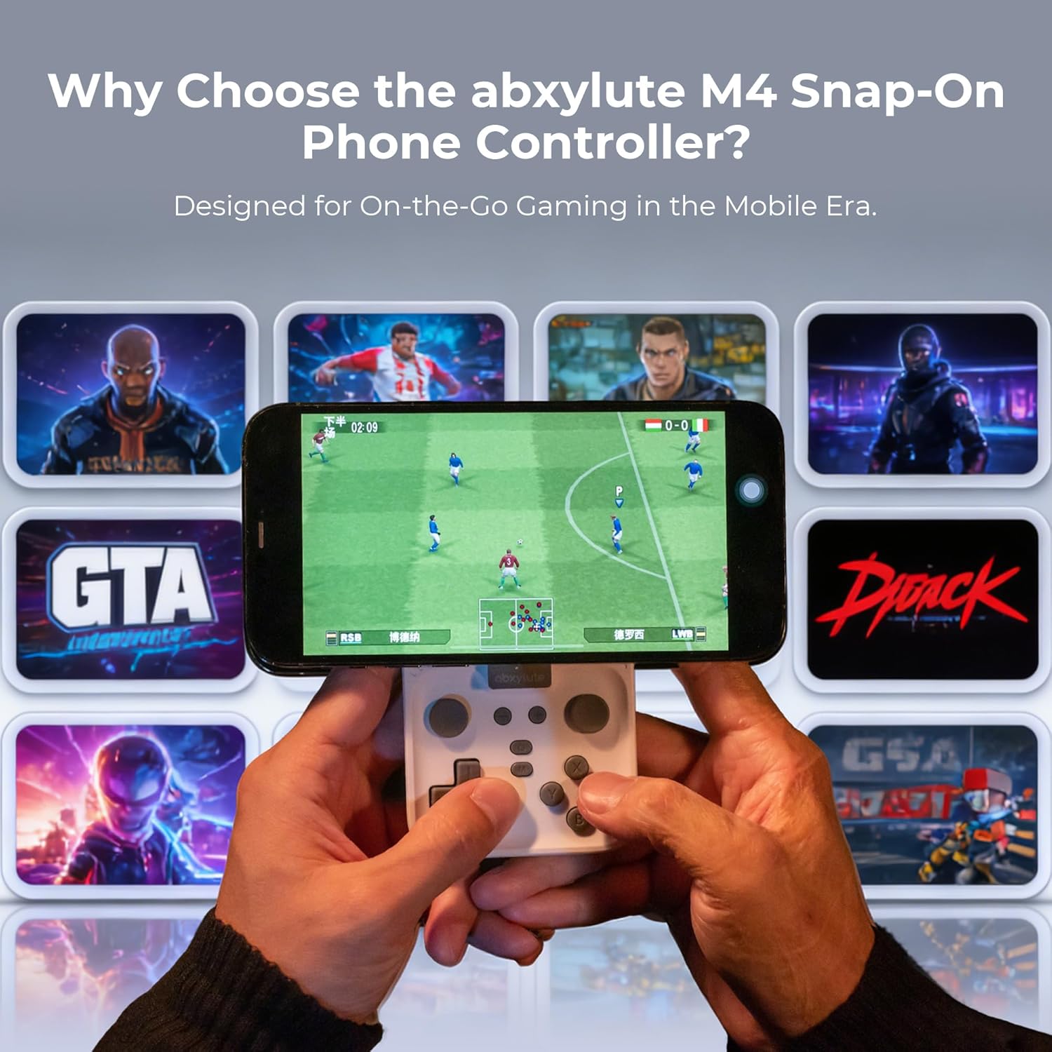M4スナップオンモバイルゲームコントローラー（Android - Retro Gaming On Phone のレビューと価格