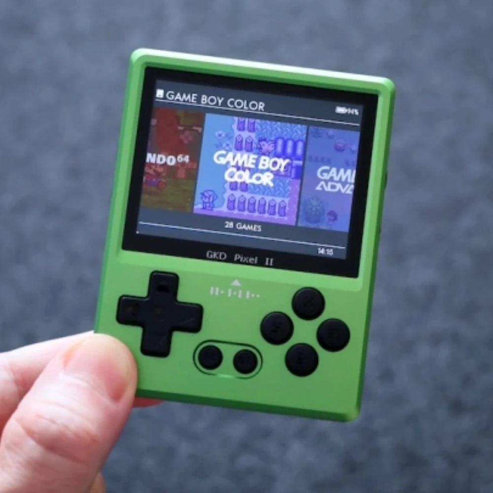 5000+ゲーム搭載 2025 GKD Pixel 2 メタ - Retro Gaming Power Bank のレビューと価格
