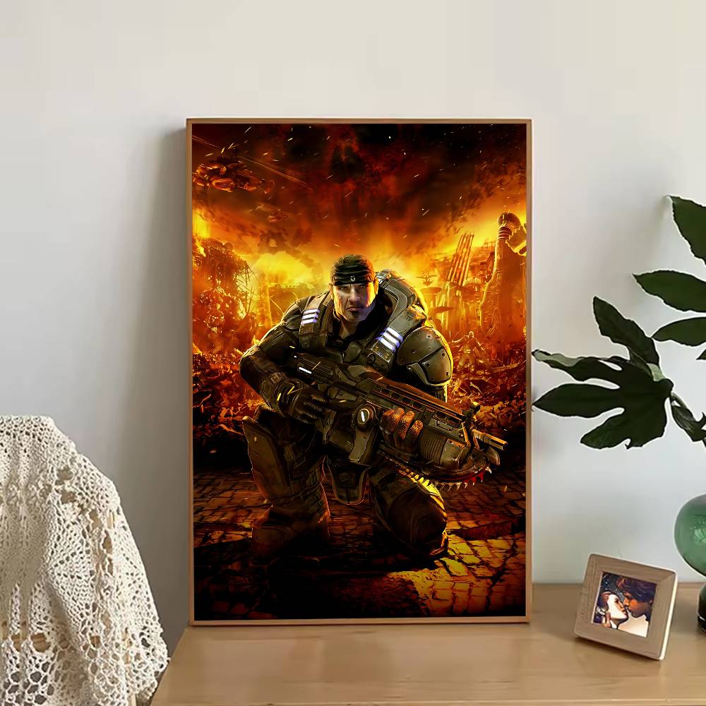 ゲーム G-Gears of W-War ポスターレトロ紙ス - Retro Gaming Aesthetic のレビューと価格