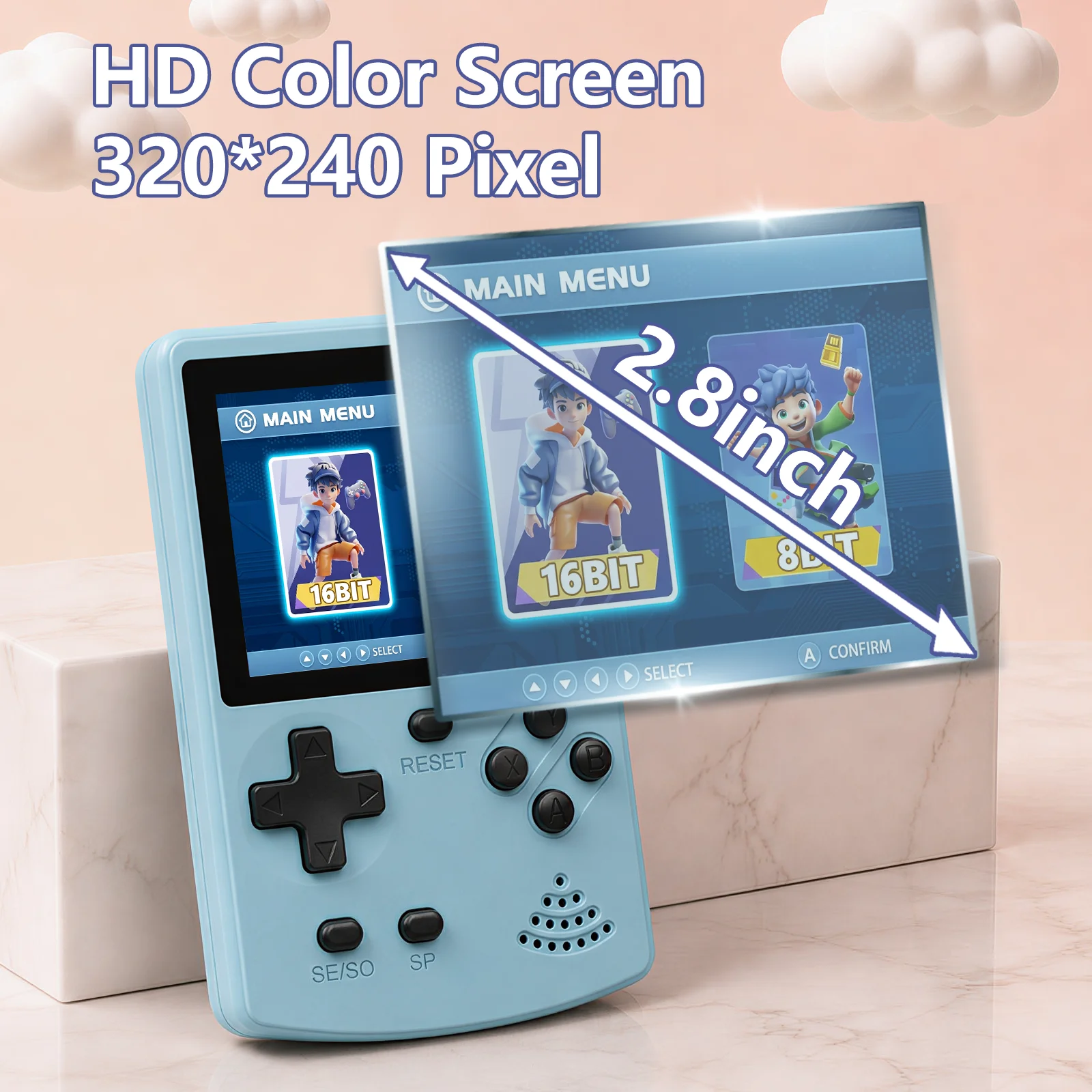 GAMINJA ハンドヘルドゲームコンソール 300 クラシ - Retro Gaming Power Bank のレビューと価格