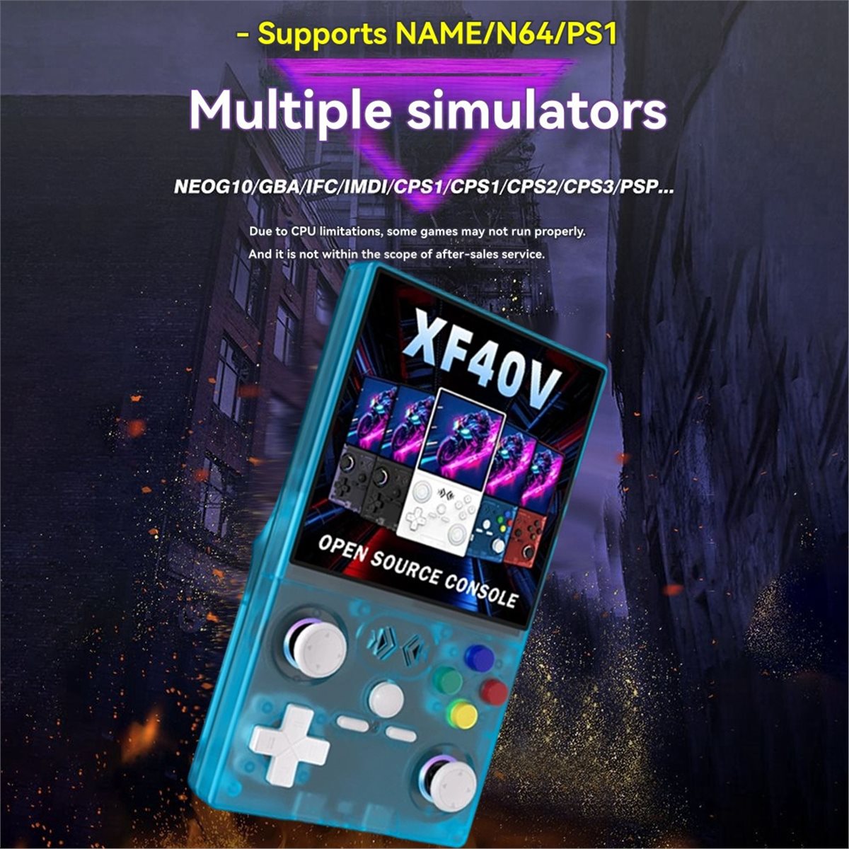 A86G NEW XF40V レトロハンドヘルドゲーム機 4 - Retro Gaming Linux のレビューと価格