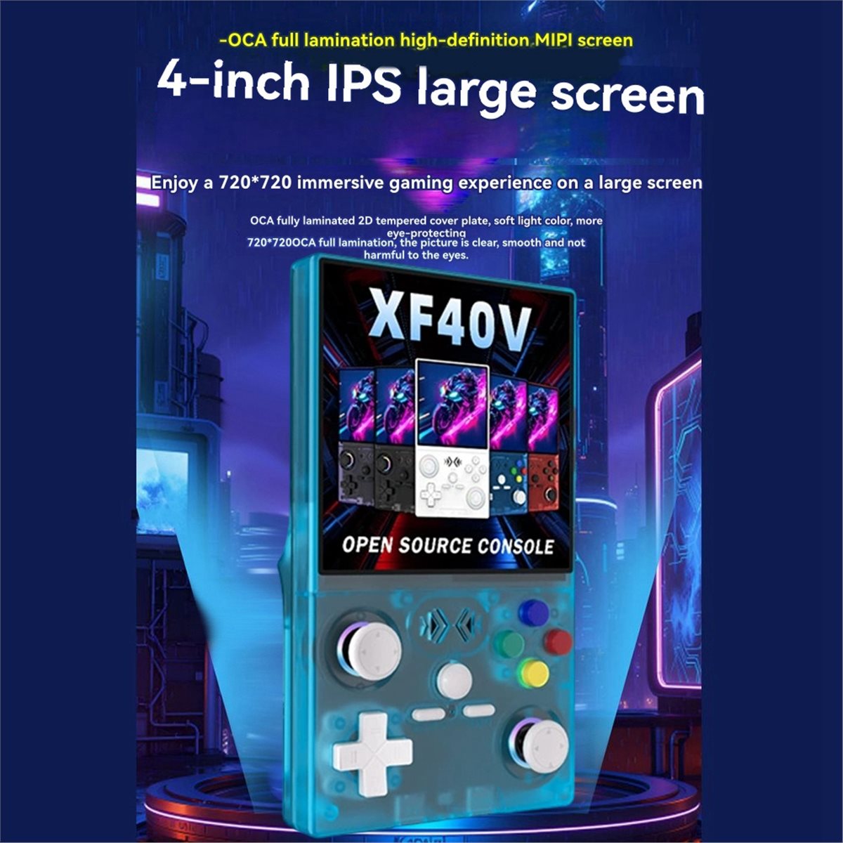 A86G NEW XF40V レトロハンドヘルドゲーム機 4 - Retro Gaming Linux のレビューと価格