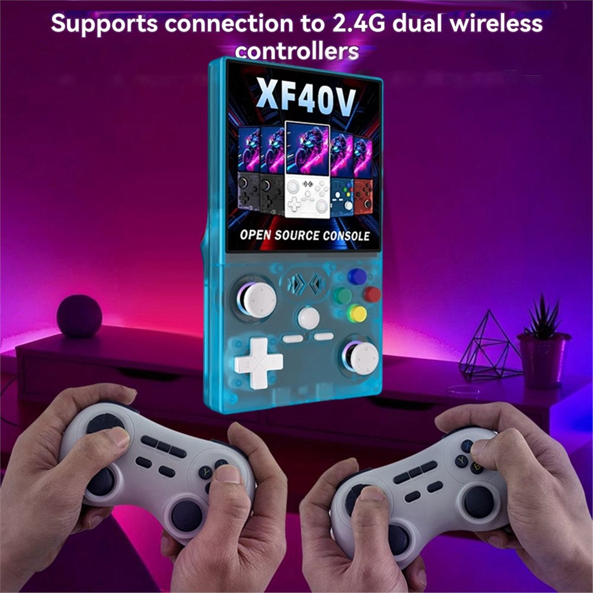 A86G NEW XF40V レトロハンドヘルドゲーム機 4 - Retro Gaming Linux のレビューと価格