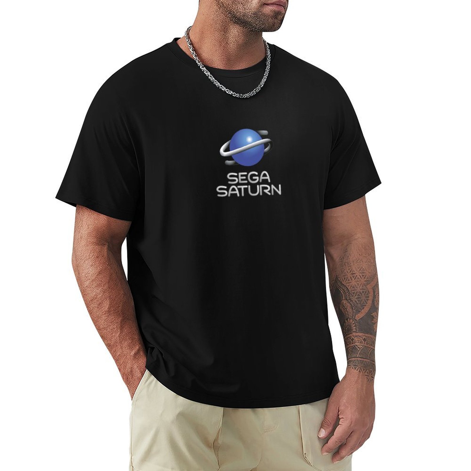 セガサターンレトロビデオゲーム会社ロゴクリーン Tシャツヴィ - Retro Gaming Aesthetic のレビューと価格