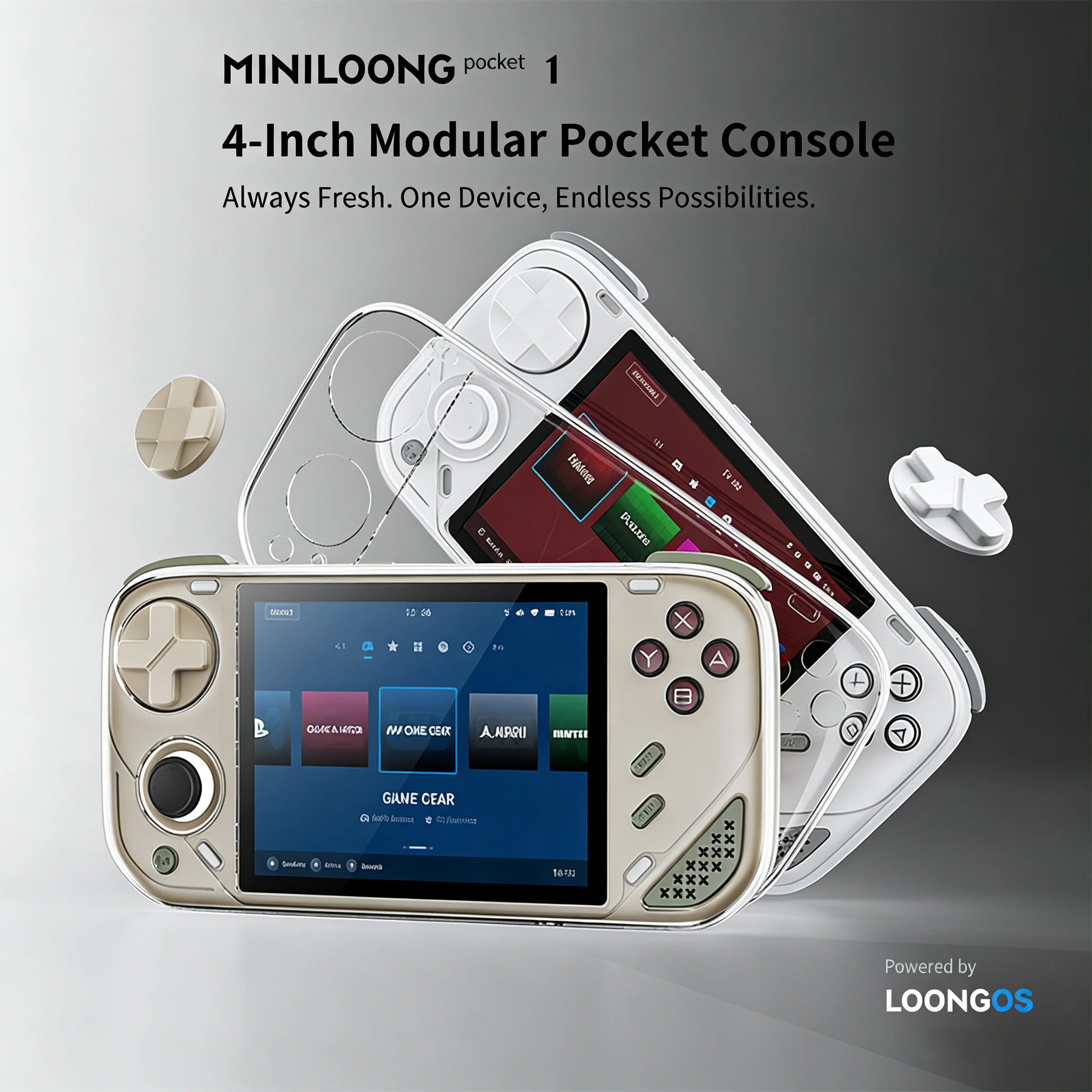 MINILOONG POCKET 1 携帯ゲーム機 4インチ - Retro Gaming Power Bank のレビューと価格